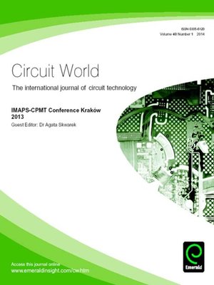 cover image of Circuit World, Volume 40, Issue 1